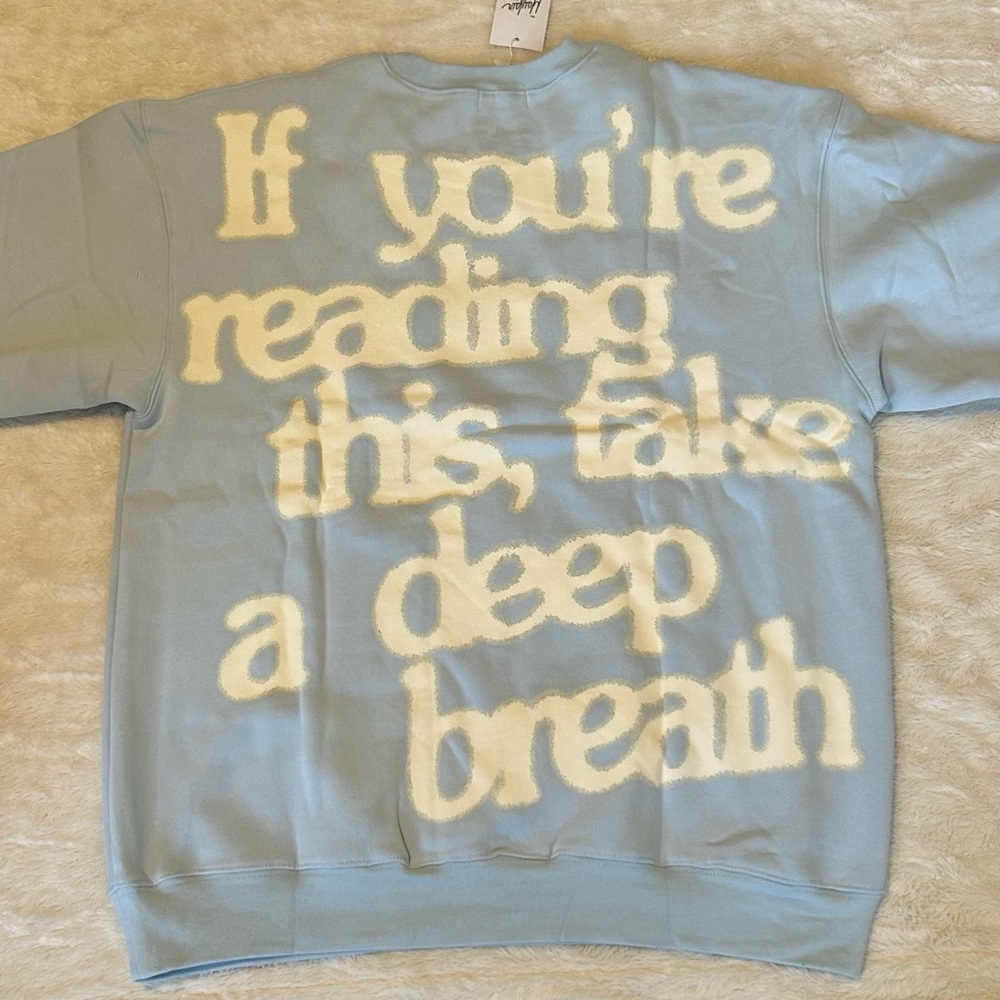 The Mayfair Group Take a deep breath crewneck - Picture 7 of 7